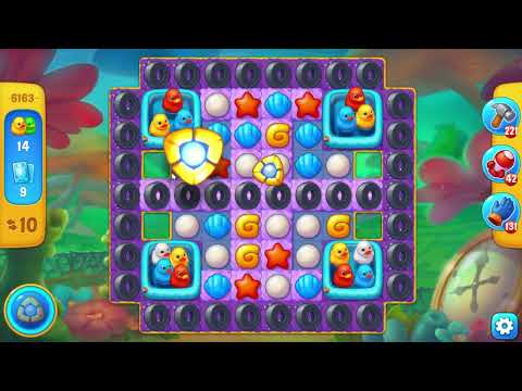 Fishdom 6163 Level - 18 moves - NO BooSTERS