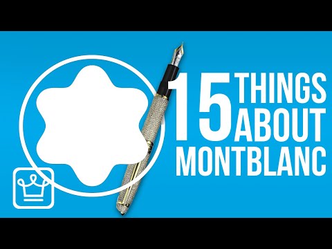 15 Things You Didn't Know About MONTBLANC