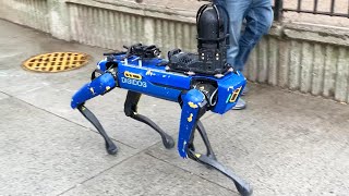 Critics Call This Crime-Fighting Robot Dog Creepy