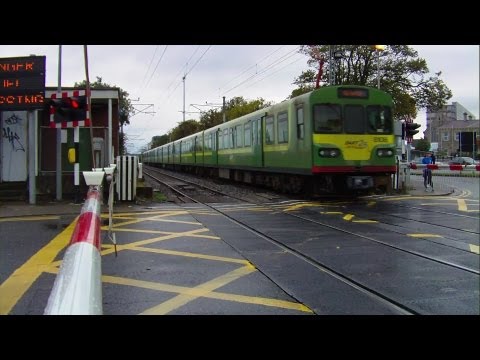 Level Crossing - Dart Train number 8108, Northbound