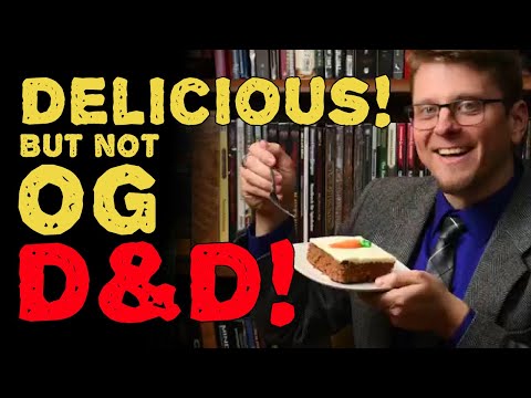 OSR is the Carrot Cake of D&D