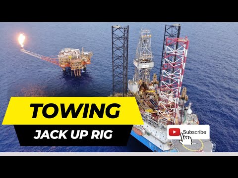 Towing Jack Up Drilling Rig