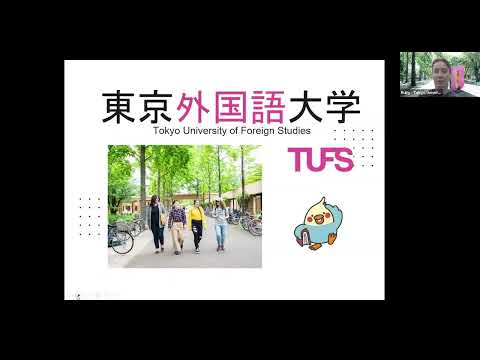 [Tokyo University of Foreign Studies] TUFS Online Information Session: School of Japan Studies