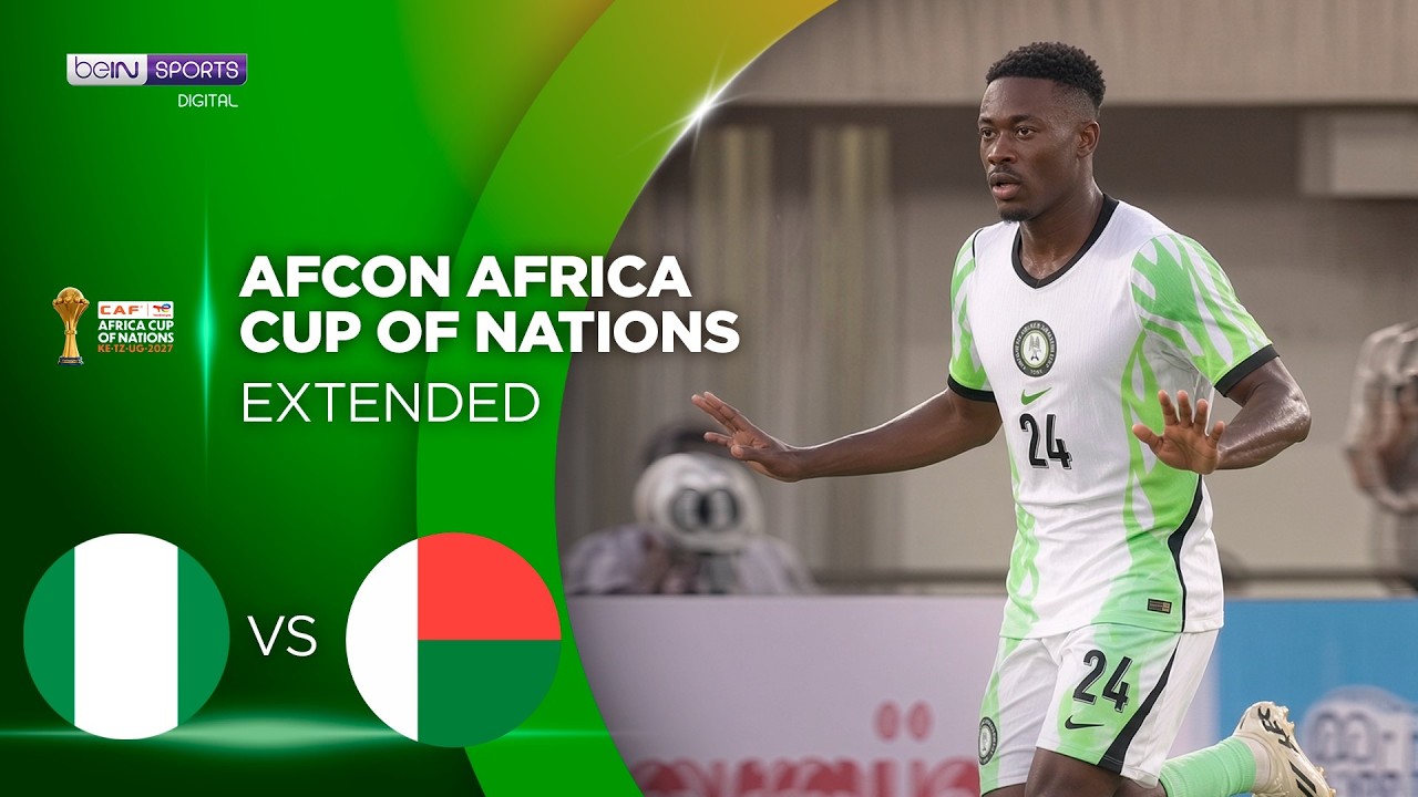 Nigeria vs Madagascar | EXTENDED HIGHLIGHTS 2027 AFCON Qualifiers | 09/25/2026 | beIN SPORTS USA