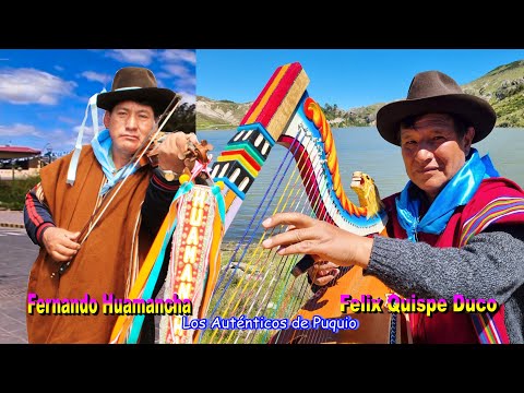 LOS AUTÉNTICOS DE PUQUIO,  INCOMPARABLES DUCO Y FERNANDO HUAMANCHA EN UNA JARANA PARA EL RECUERDO