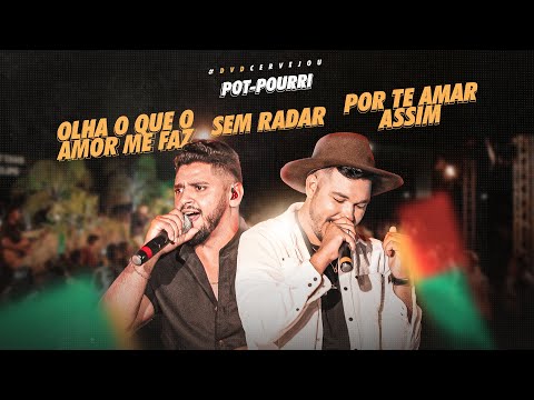 Gusttavo e Felipe - Olha o Que o Amor me Faz / Sem Radar / Por te Amar Assim (DVD #Cervejou Ao Vivo)