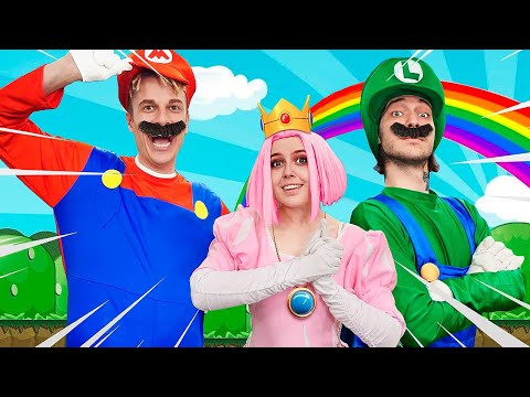 WE BECAME MARIO BROTHERS FOR 24 HOURS!