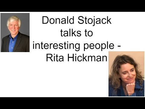 Donald Stojack talks to Rita Hickman