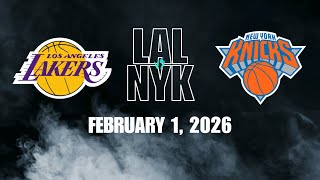 Los Angeles Lakers vs New York Knicks Full Game Highlights – February 1, 2026 | NBA 2025-2026