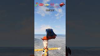 Carros vs Woody #beamng #beamngdrive #game #juego #carros