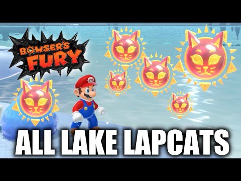 Bowser's Fury - All Lake Lapcat Cat Shine Locations