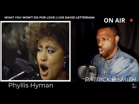 PHYLLIS HYMAN | WHAT YOU WON'T DO FOR LOVE | LIVE | DAVID LETTERMAN | REACTION VIDEO