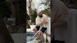 LET ME TELL YOU SOMETHING!🥶#coldplunge