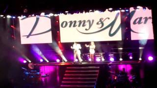Donny &amp; Marie Osmond&#39;s opening act in Las Vegas at the Flamingo