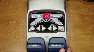 Video thumbnail for Digitech RP50 digital multi effect pedal - Pedal Profile video by Pete Lamont