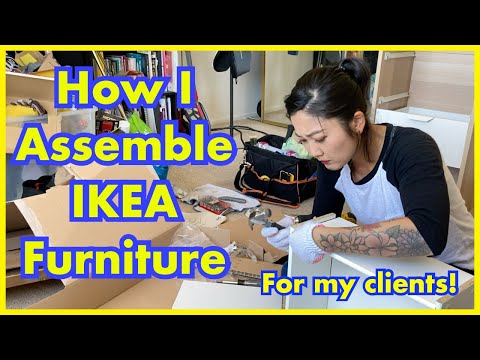 Assembling IKEA Furniture As Fast As I Can  | my kind of economical