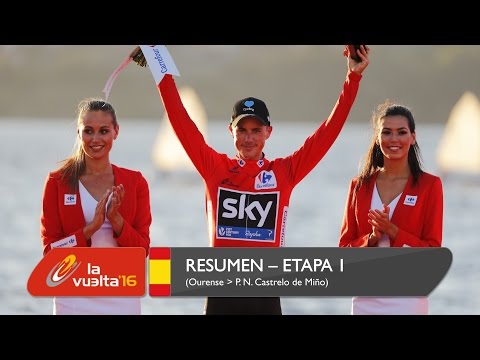 Resumen - Etapa 1 (termal. B. de Laias / Castrelo de Miño) - La Vuelta a España 2016