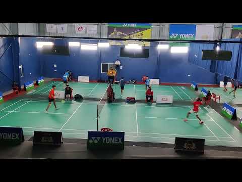 M.P. State ranking badminton  tournament 2021 at indore Prajjwal malakar vs kanishk sharma
