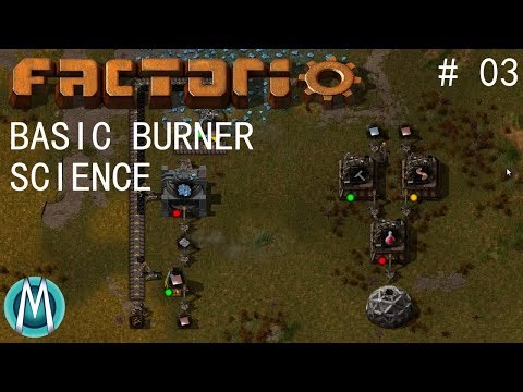 [Factorio] Angels & Bobs Ep 3: Basic Burner Science (Tutorial/Walkthrough)