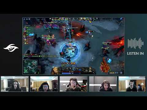 Armel asking his team to Kill the Tomb - Team Secret Peak Dota 2 Comms