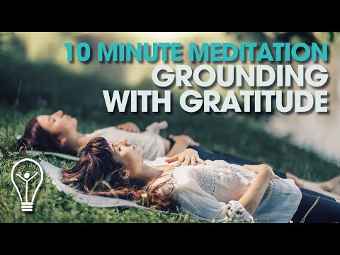 10 Minute Grounding with Gratitude Meditation | Little Light Meditations