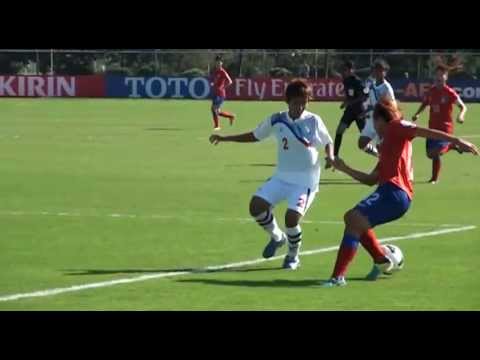 AFC U19 Women's Championship 2013 China KOR vs MYA
