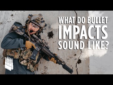 What do bullet impacts sound like? Tons of different materials shot!