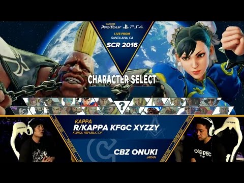 Xyzzy (Birdie) vs Onuki (Chun-Li) - SoCal Regionals 2016 - Top 8