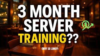 The 3 Month Server Training Program! (why so long?)
