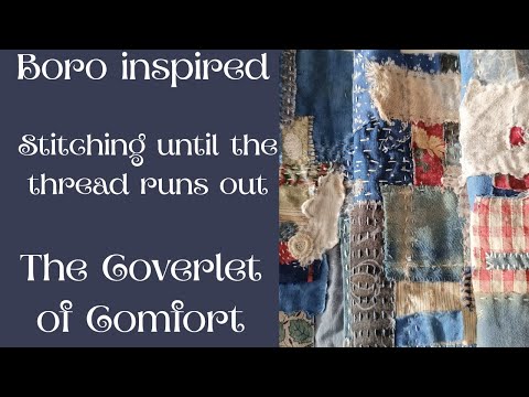 Time lapse Slowstitch Boro inspired 