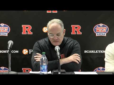 Steve Pikiell talks #Nebraska postgame -- #Rutgers Scarlet Knights Basketball