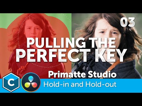 Pulling the Perfect Key in Resolve - 03 - Hold in Hold Out