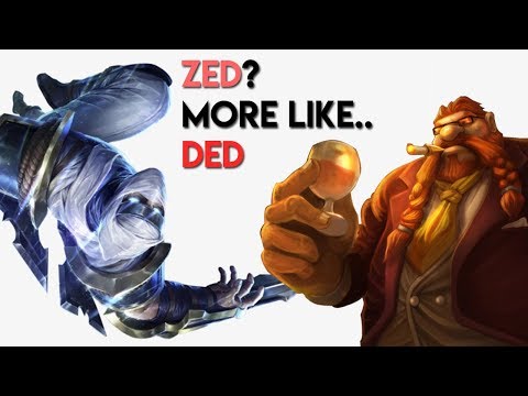 Watch this easy Zed Outplay with Gragas