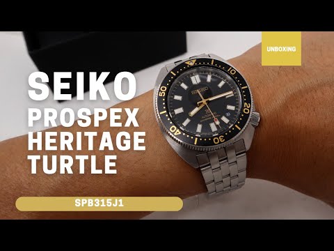 Seiko Prospex Heritage Turtle 1968 Re-Interpretation SPB315J1