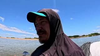 Dia 23 RS. SIGO VIAGEM SOZINHO NO RIO CAMAQUÃ.