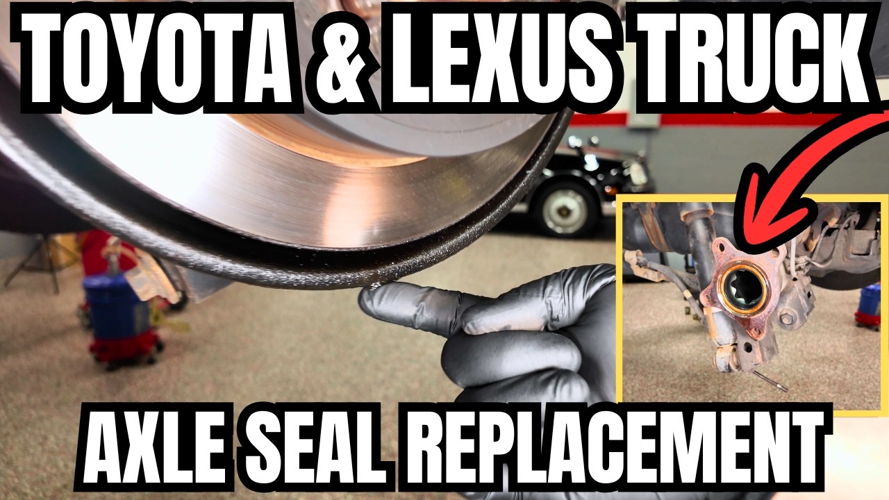 How To Replace Toyota and Lexus Trucks Axle Seals