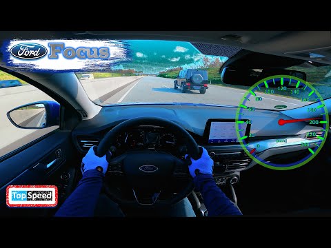Ford Focus Mk4 Turnier 2.0 EcoBlue :TOP SPEED ON GERMAN HIGHWAY
