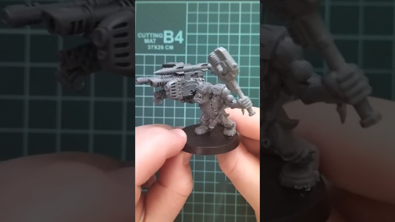 MORE DAKKA! Kitbashing a Big Mek with Shokk Attack Gun | 40K Orks Kitbash