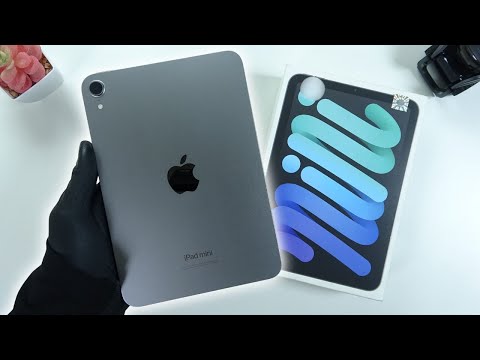 Dteck for iPad mini 7 (A17 Pro, 7th Gen), Mini 6 (6th Gen) 8.3 inch Smart Folio Case, Versatile Tri-fold Stand, with Pencil Holder, Pocket, Auto Sleep Wake, Magnetic Closure, PU Leather Cover, Blue video review thumbnail
