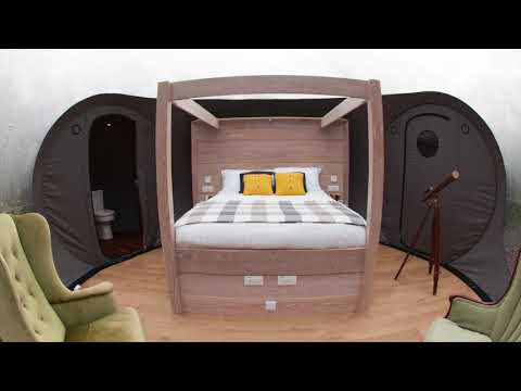 WATCH: Sleep beneath the stars in Northern Ireland's amazing Bubble Domes