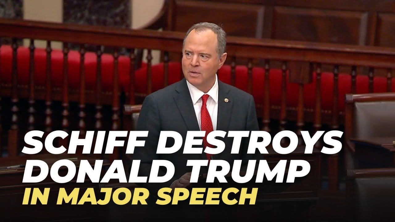 Schiff Destroys Donald Trump in Bombshell Senate Floor Speech