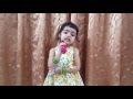 Thuliyile Aada Vantha Song From Chinna Thambi By 3 Years Old Baby Hansini