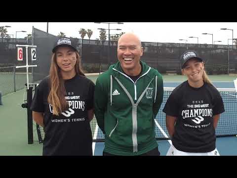2023 Big West Women's Tennis Championship Final - No. 1 seed Hawai'i