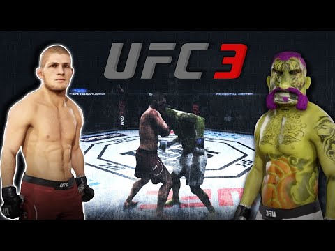 Khabib Nurmagomedov vs. Rabid Tiger (EA sports UFC 3)
