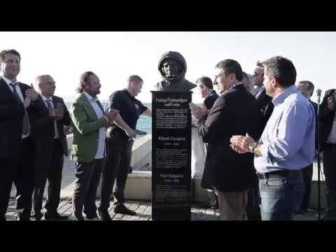 Crete Honors Russia's Yuri Gagarin - Hero of Humanity