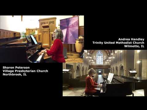 Holy, Holy, Holy arr. by Stephen Nielson and Ovid Young; Andrea Handley and Sharon Peterson, pianos.