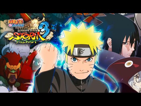 Naruto Ultimate Ninja Storm 3 PS3 PKG & CAPERTA