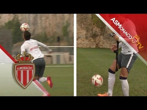 Lucas Ocampos skills ▶ juggling, even filming himself ! GoPro - AS Monaco