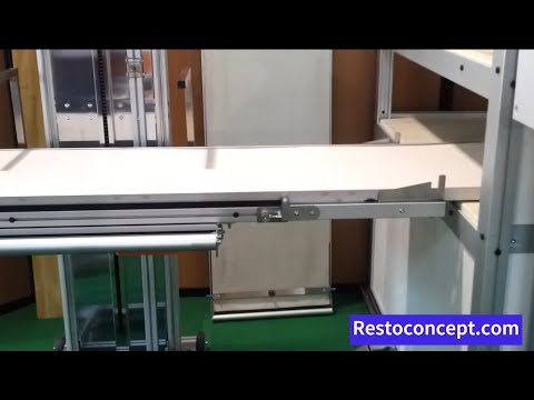 video 1, Enfourneur élévateur Manuel a colonne