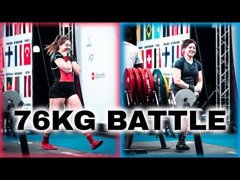 JESSICA BUETTNER VS AGATA SITKO - 76KG IPF WORLDS 2022